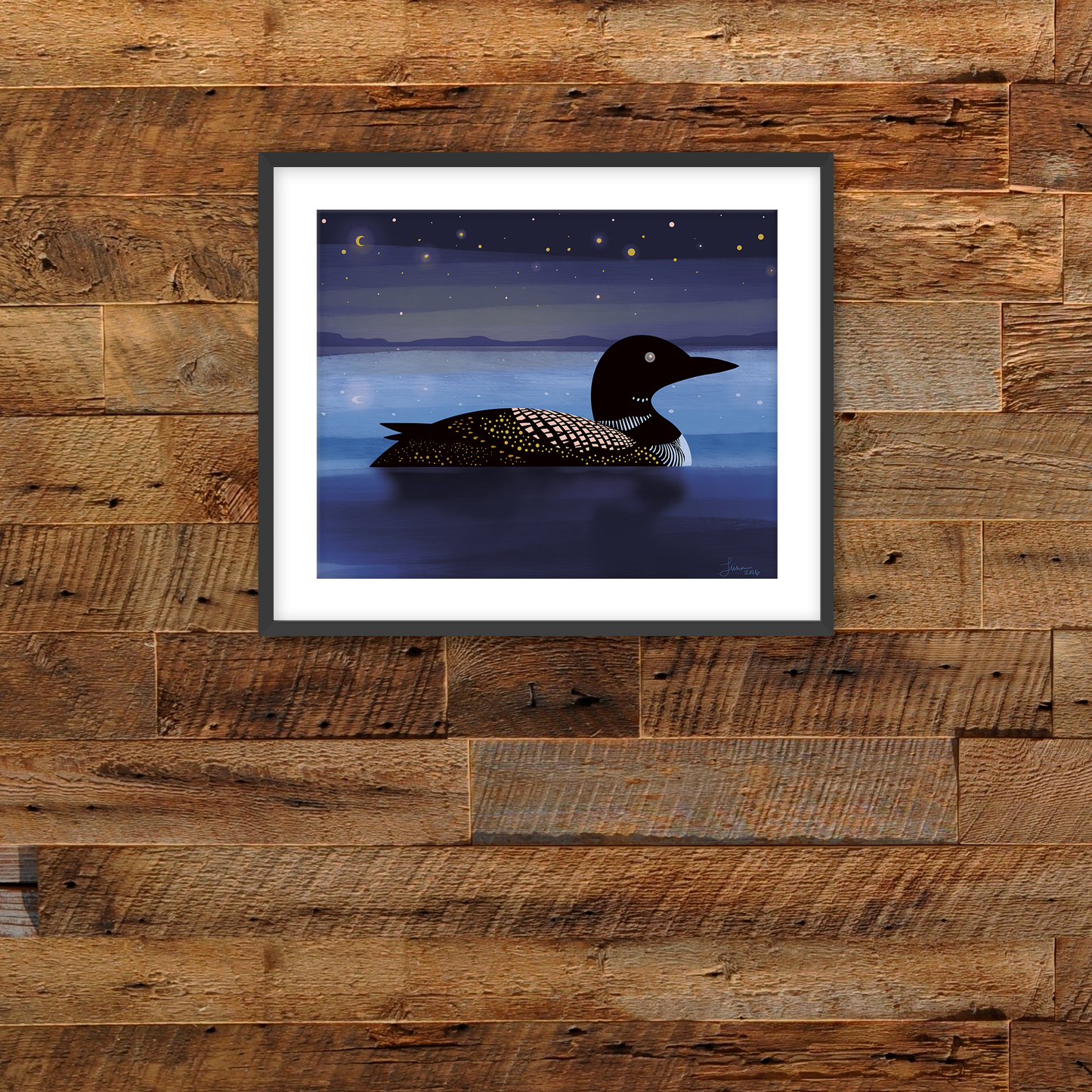 Loonlight • Framed or Unframed