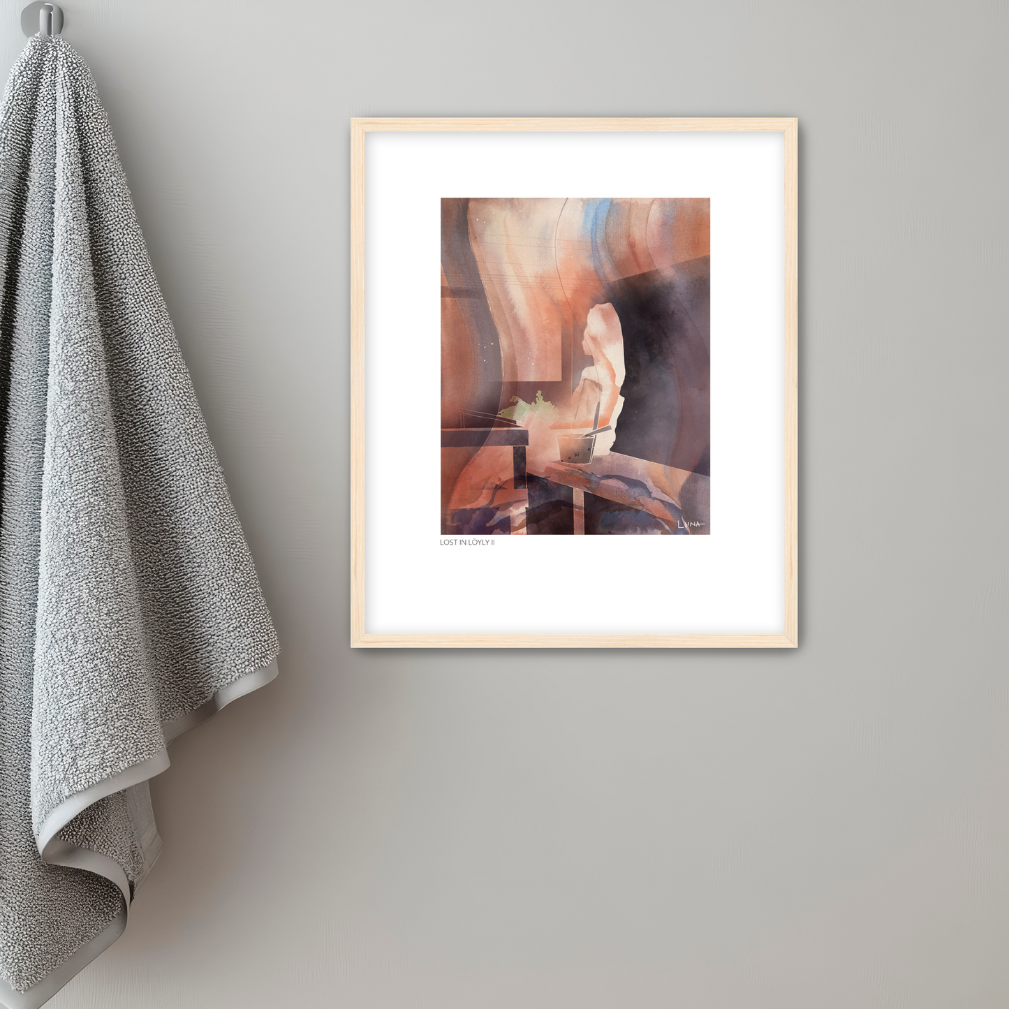 Lost in Löyly II • Framed or Unframed
